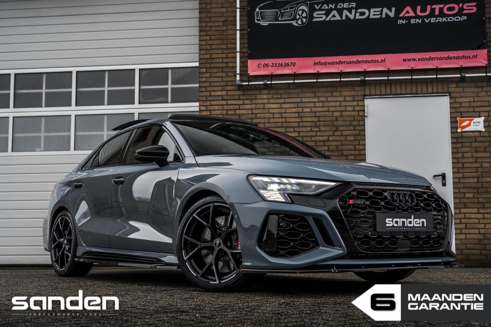Audi A3 2.5 TFSI RS 3 quattro |400pk|Pano|B&O|Alcantara|Maxton|LED 2022 - voorkant