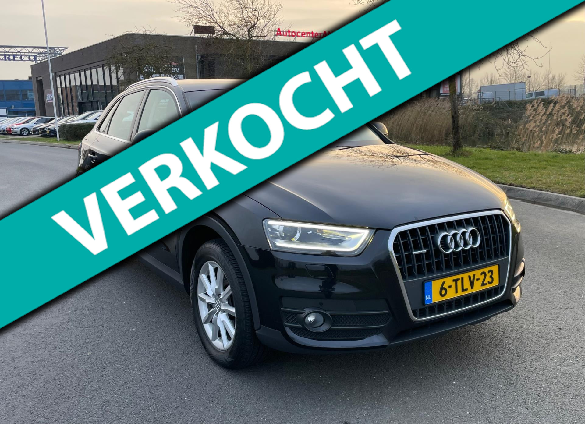 Audi Q3 2.0 TFSI quattro Pro Line, Aut, Trekhaak, Cruise/Climate, Navi, Pdc, Lmv, Bluetooth, Geen import, Nap, Mooie kmstand! 2014 - voorkant