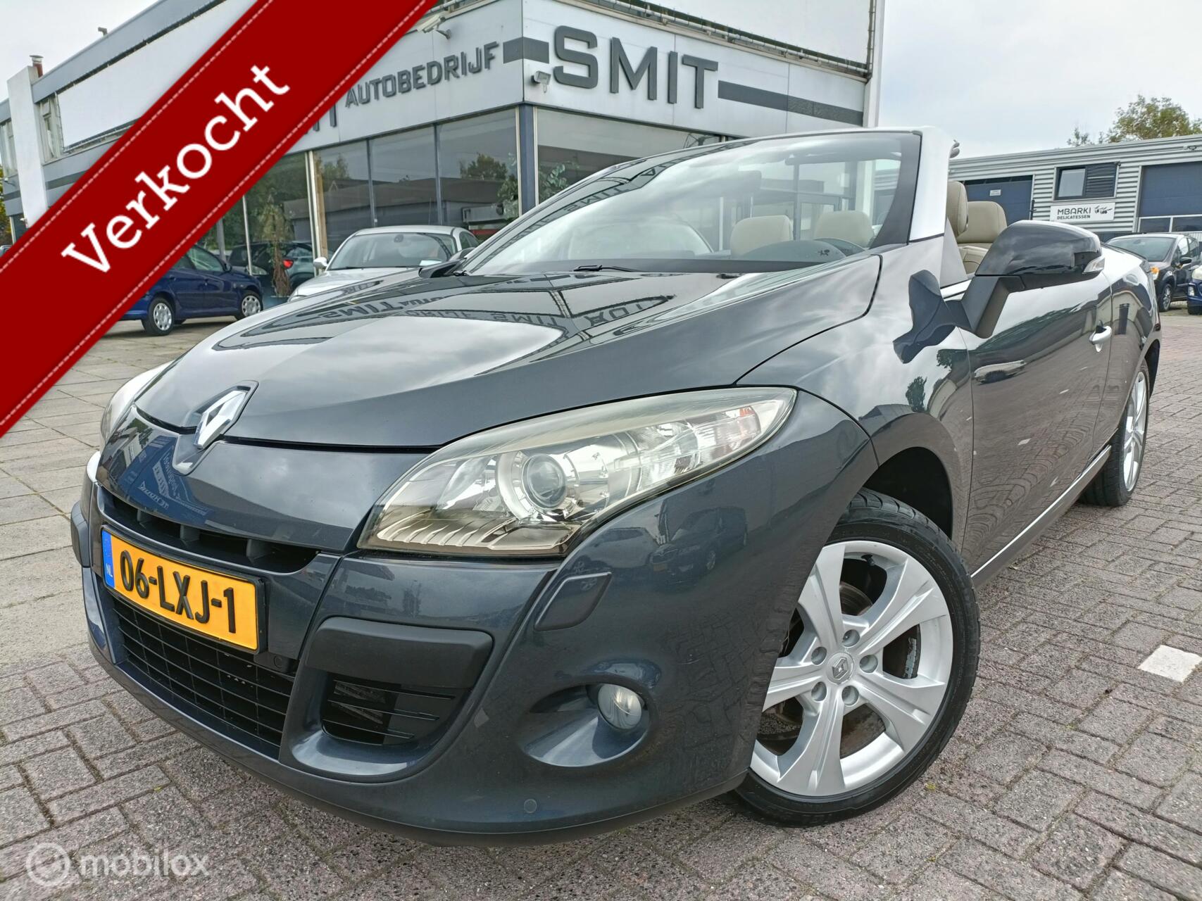 Renault Mégane Coupé-cabriolet 1.4 TCE Dyn. Leder/Nav/Pano 2010 - voorkant