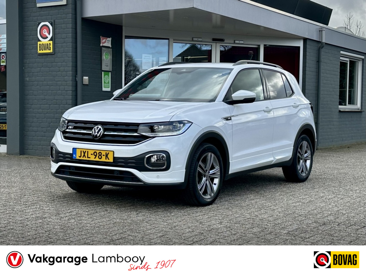 Volkswagen T-cross 1.0 TSI R-Line 110PK DSG Automaat Camera Carplay 2022 - voorkant