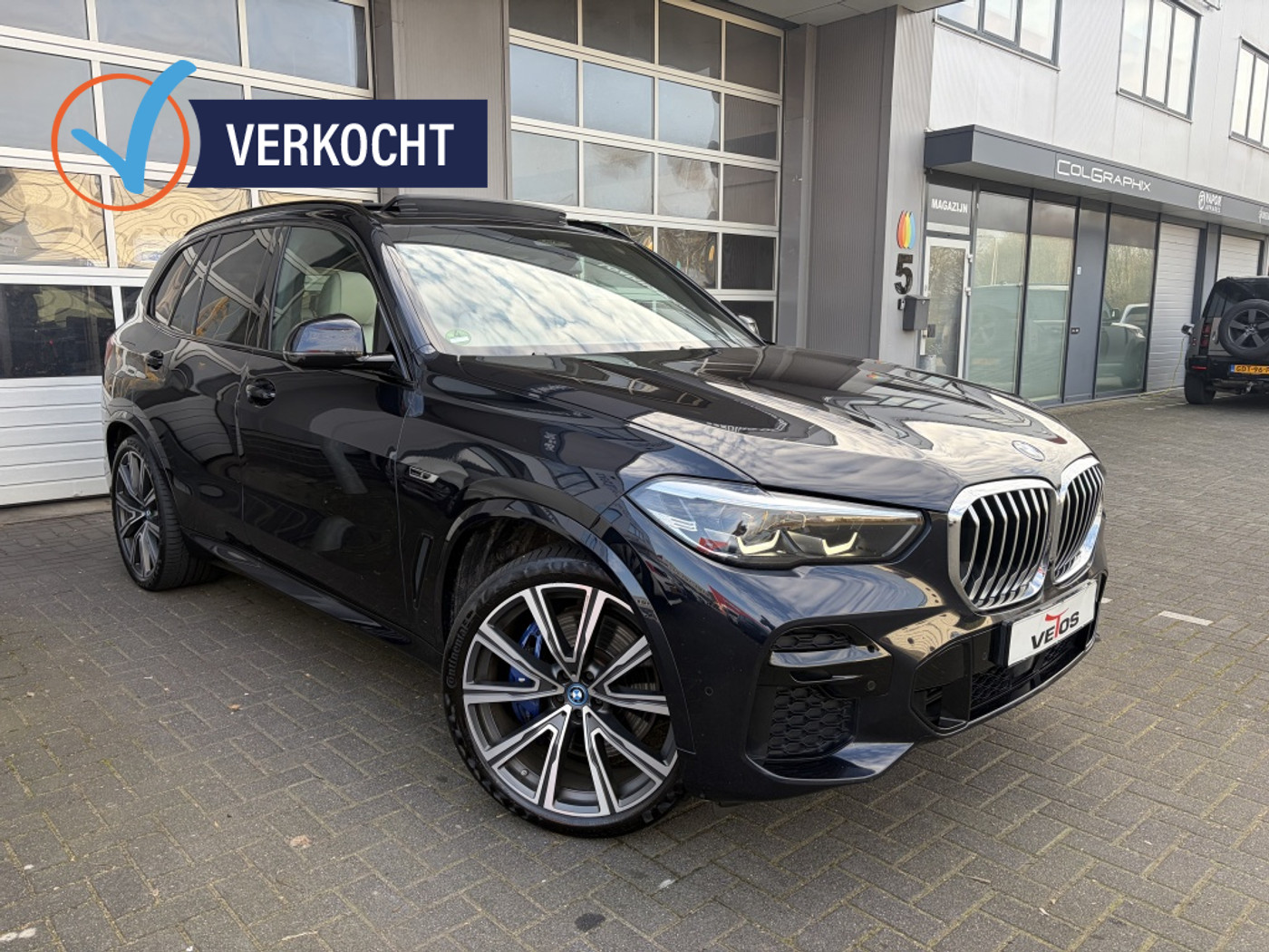 BMW X5 Xdrive45e xDrive45e High Exec M SPORT / LED / DEALER AUTO 2021 - voorkant