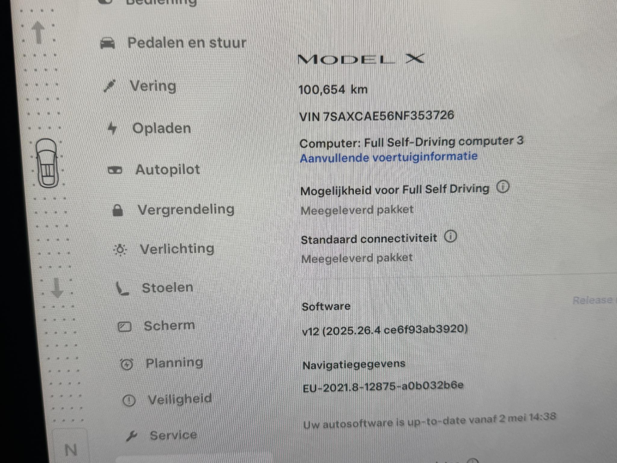 Foto van Tesla Model X