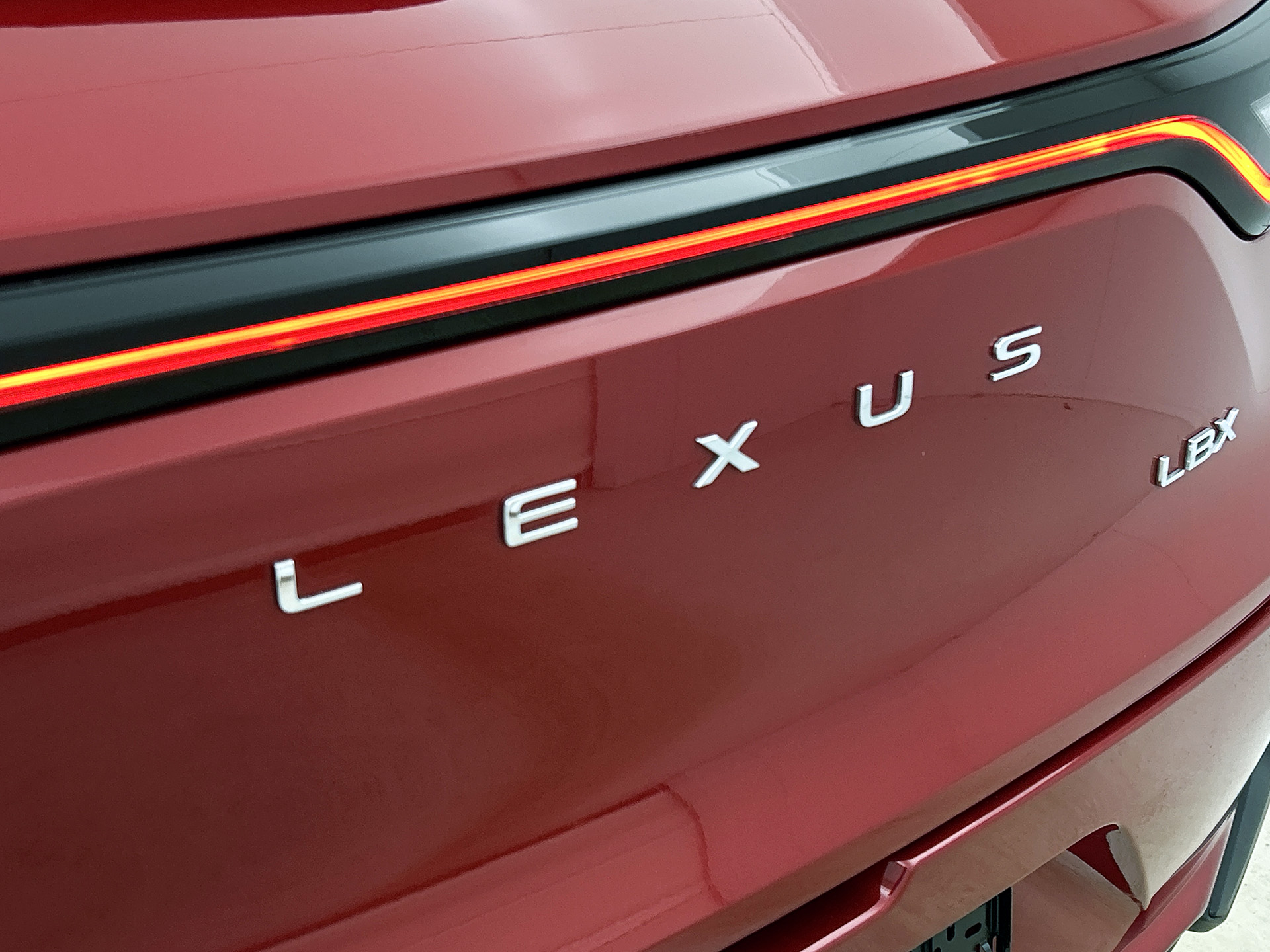Foto van Lexus Lexus LBX