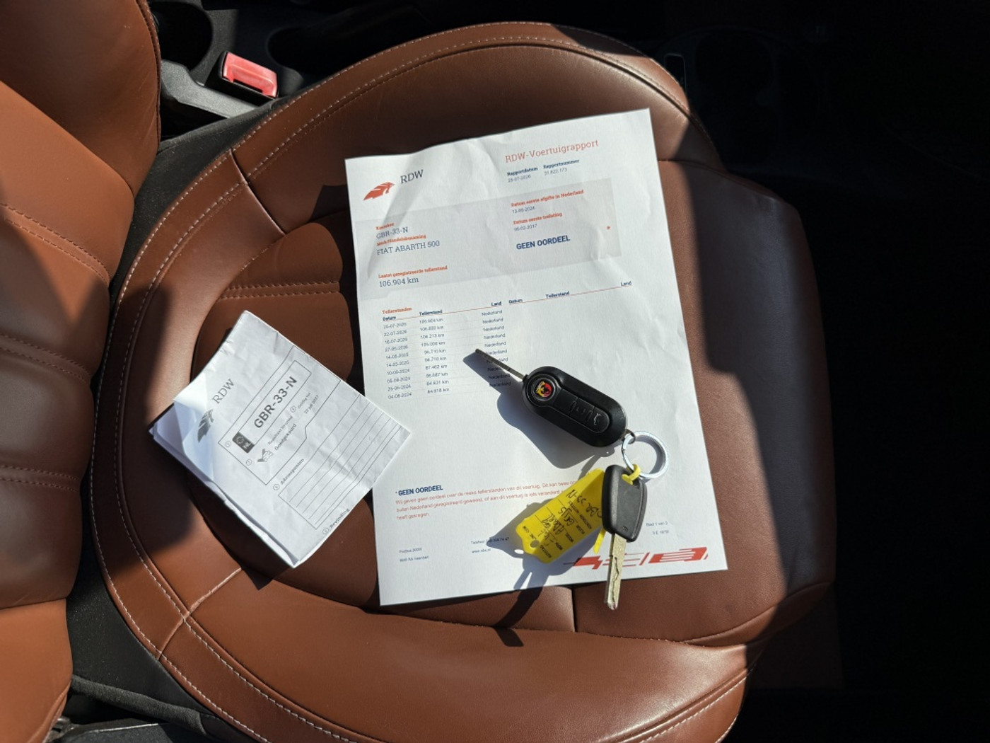 Foto van Fiat Abarth 500