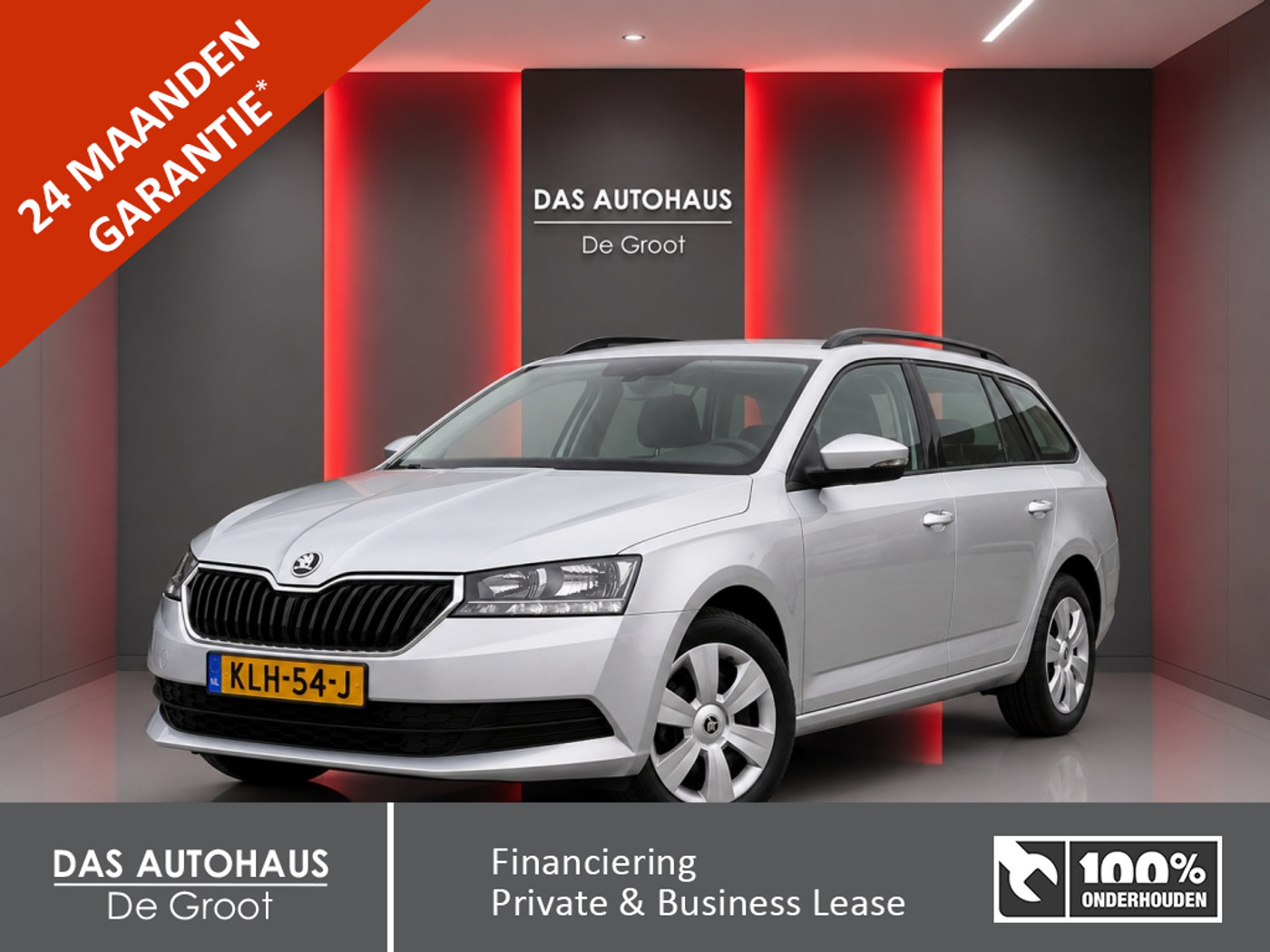 Skoda Fabia 1.0 TSI DSG Ambition | Carplay | Cruise | Airco | LED | PDC 2023 - voorkant