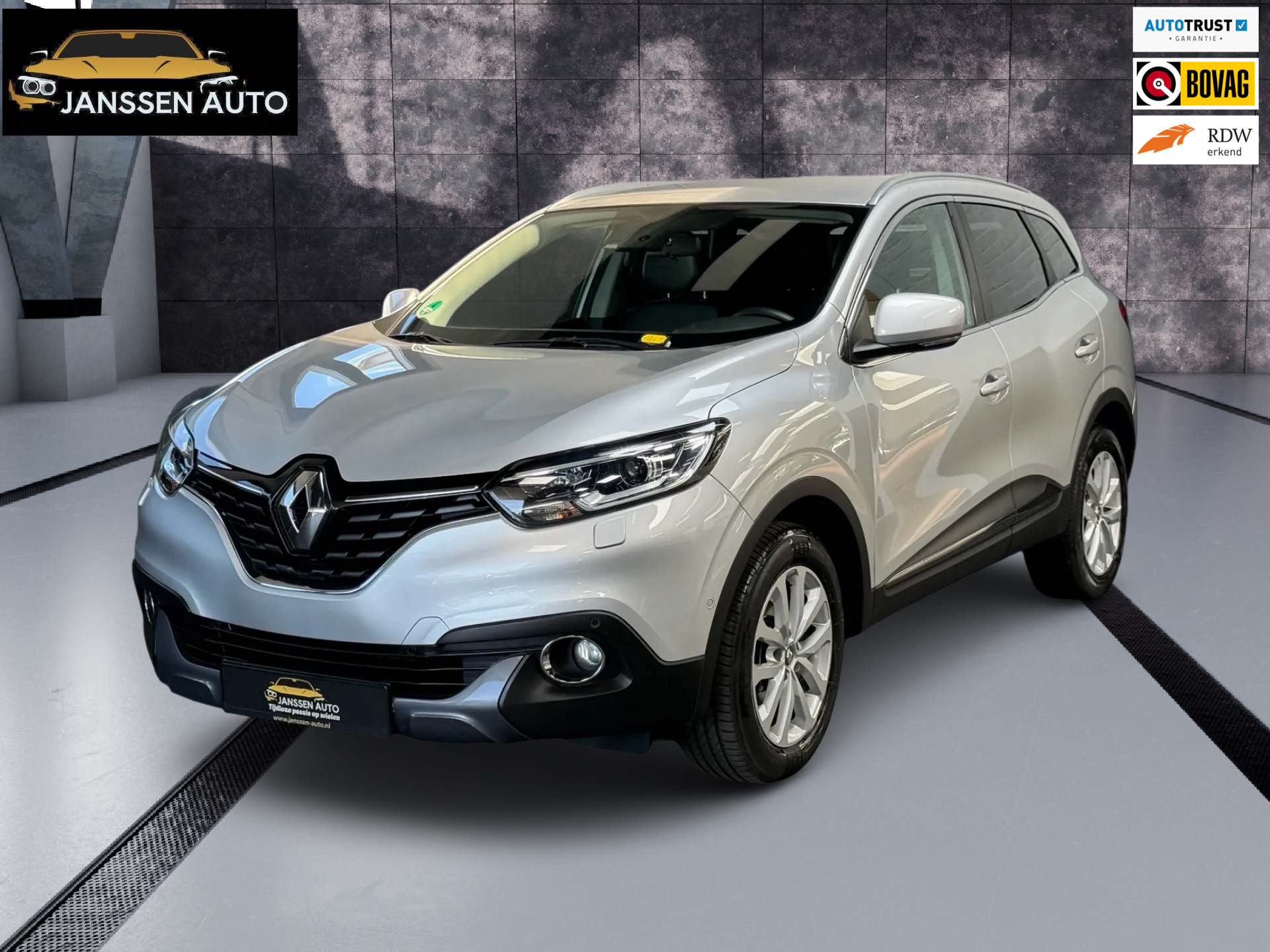 Renault Kadjar 1.2 TCe Intens | Climate | Cruise | Navi | 1/2 Leder 2015 - voorkant
