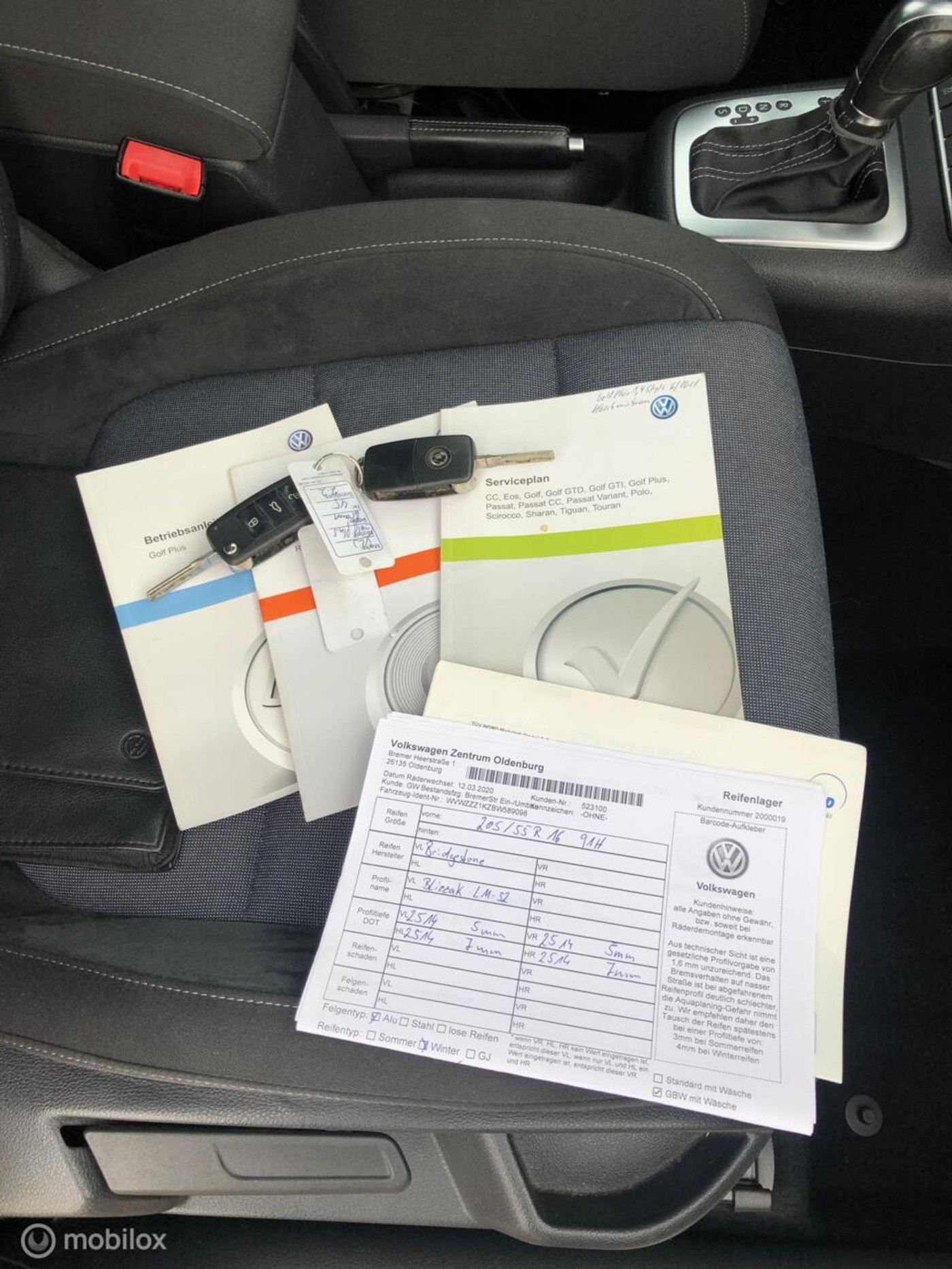 Foto van Volkswagen Golf Plus