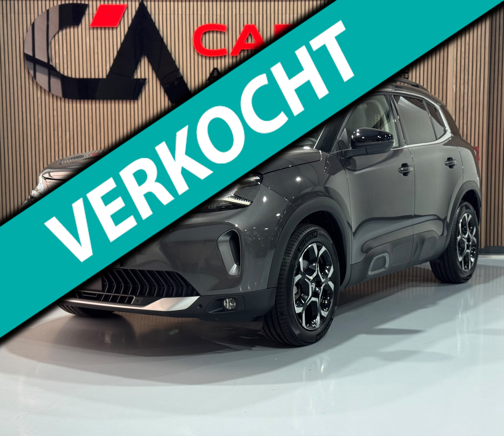 Citroen C5 Aircross 1.2 Hybrid 136 Max MHEV / Panorama Dak / Start Stop / Cruise Control / Full Map Navigatie / Ect... / 2024 - voorkant