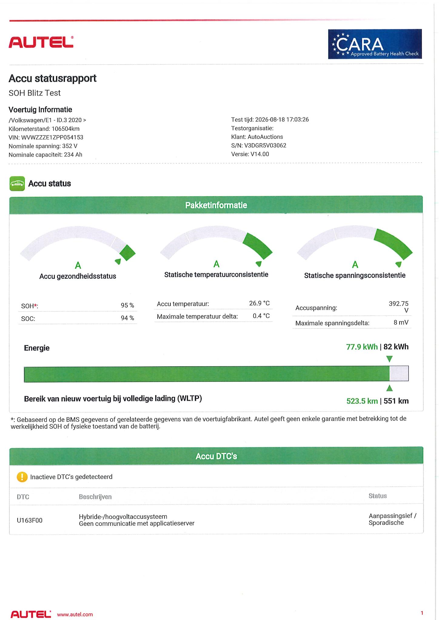 Foto van Volkswagen Id.3