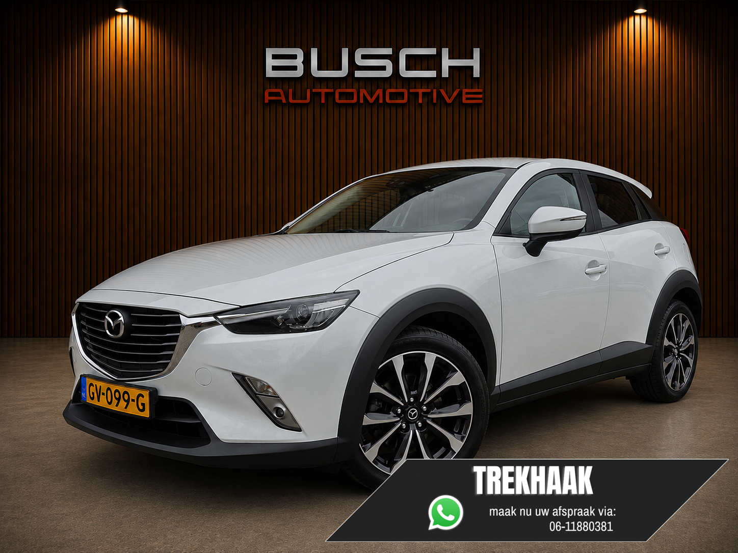 Mazda Mazda Cx-3 2.0 SkyActiv-G 120 TS+ AUTOMAAT | STOELVERWARMING | 2015 - voorkant