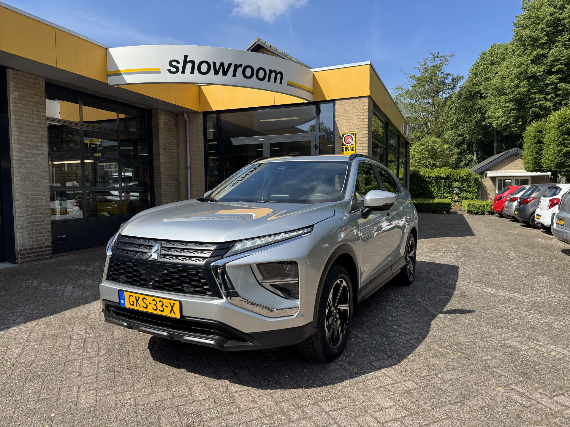 Mitsubishi Mitsubishi Eclipse Cross 2.4 PHEV Intense Climate Control Camera Carplay Trekhaak 2024 - voorkant