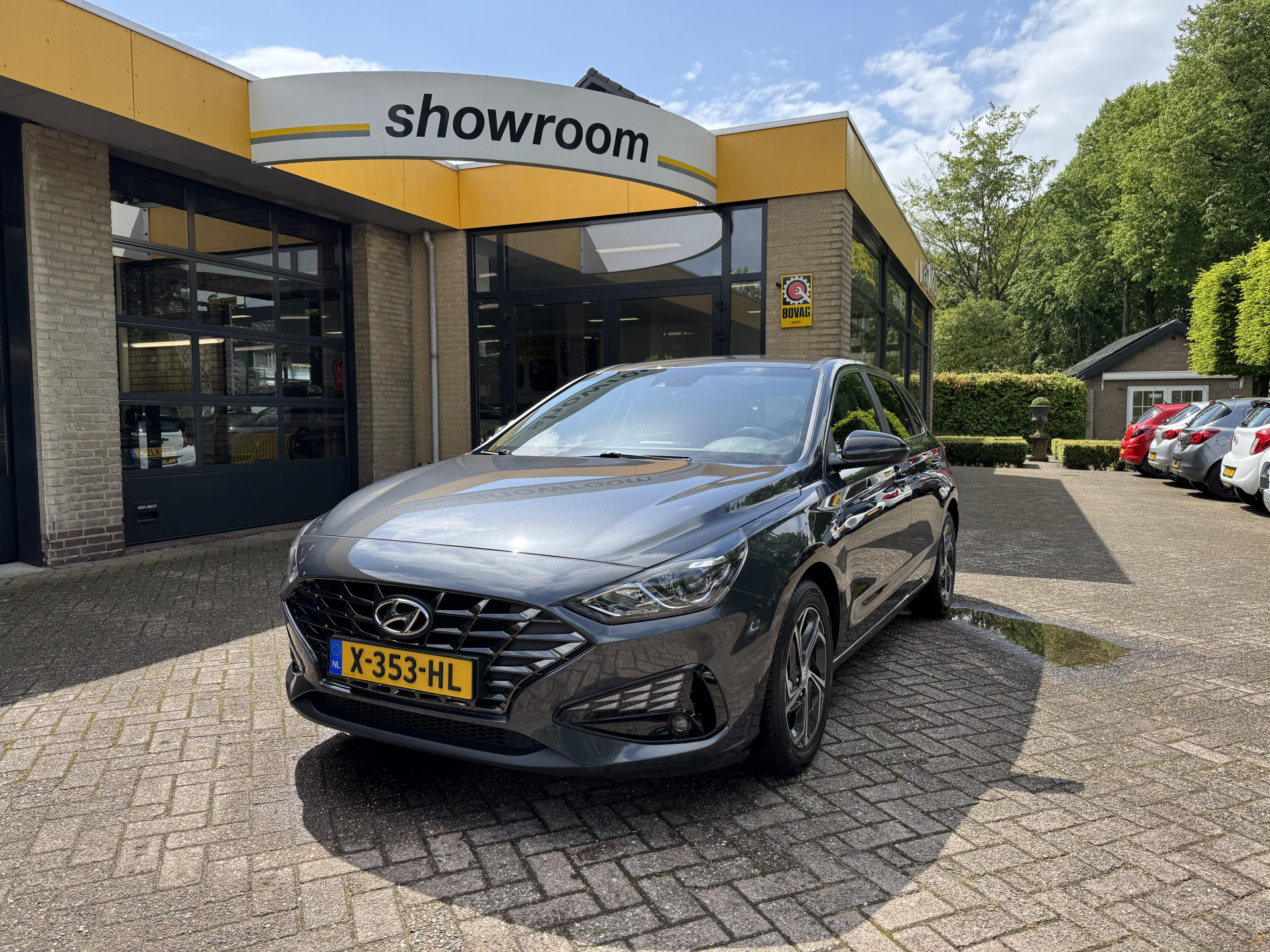Hyundai I 30 1.0 T-GDi MHEV Comfort Smart Automaat Navi Camera Carplay 2023 - voorkant