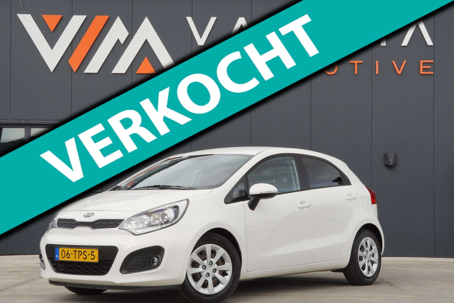 Kia Rio 1.2 CVVT Plus Pack 2012  5 Deurs Airco Stuurbediening 2012 - voorkant