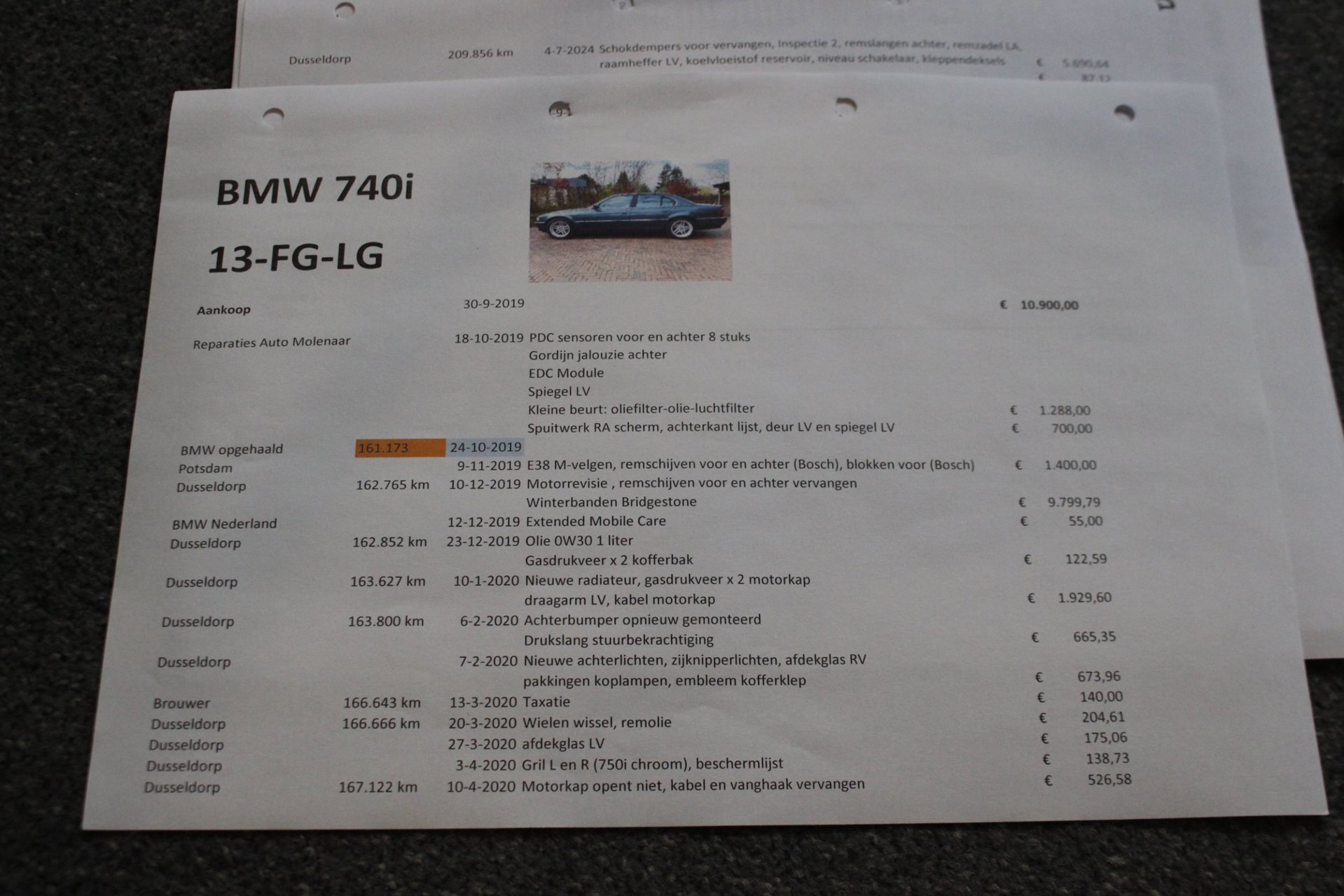 Foto van BMW 7er Reihe
