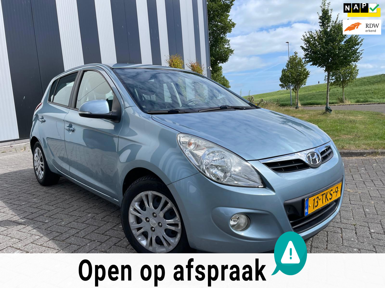 Hyundai I20 1.2i i-Motion 2e Eigenaar-Airco-Isofix-Elekpakket 2012 - voorkant