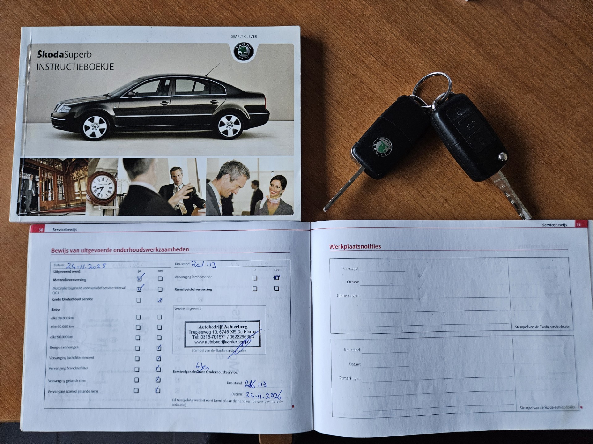 Foto van Skoda Superb
