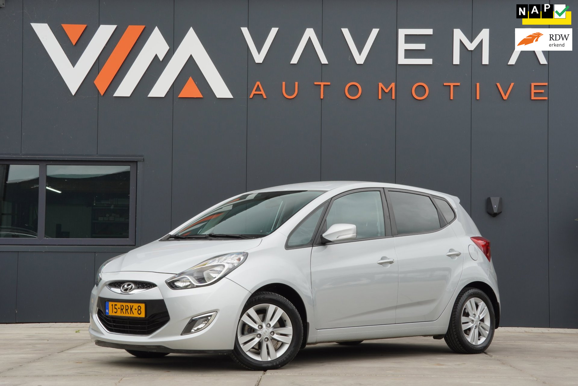 Hyundai Ix20 1.6i i-Vision Automaat Airco Clima Cruise control 2011 - voorkant