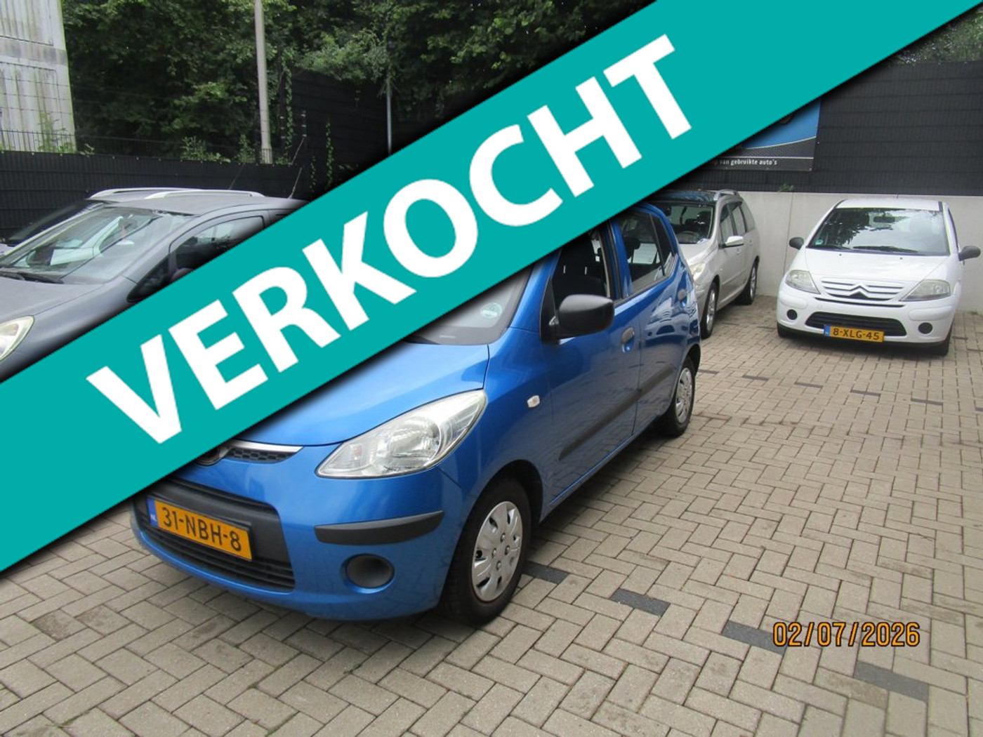 Hyundai I 10 1.1 Active Cool +Airco +Nieuwe Apk 2010 - voorkant