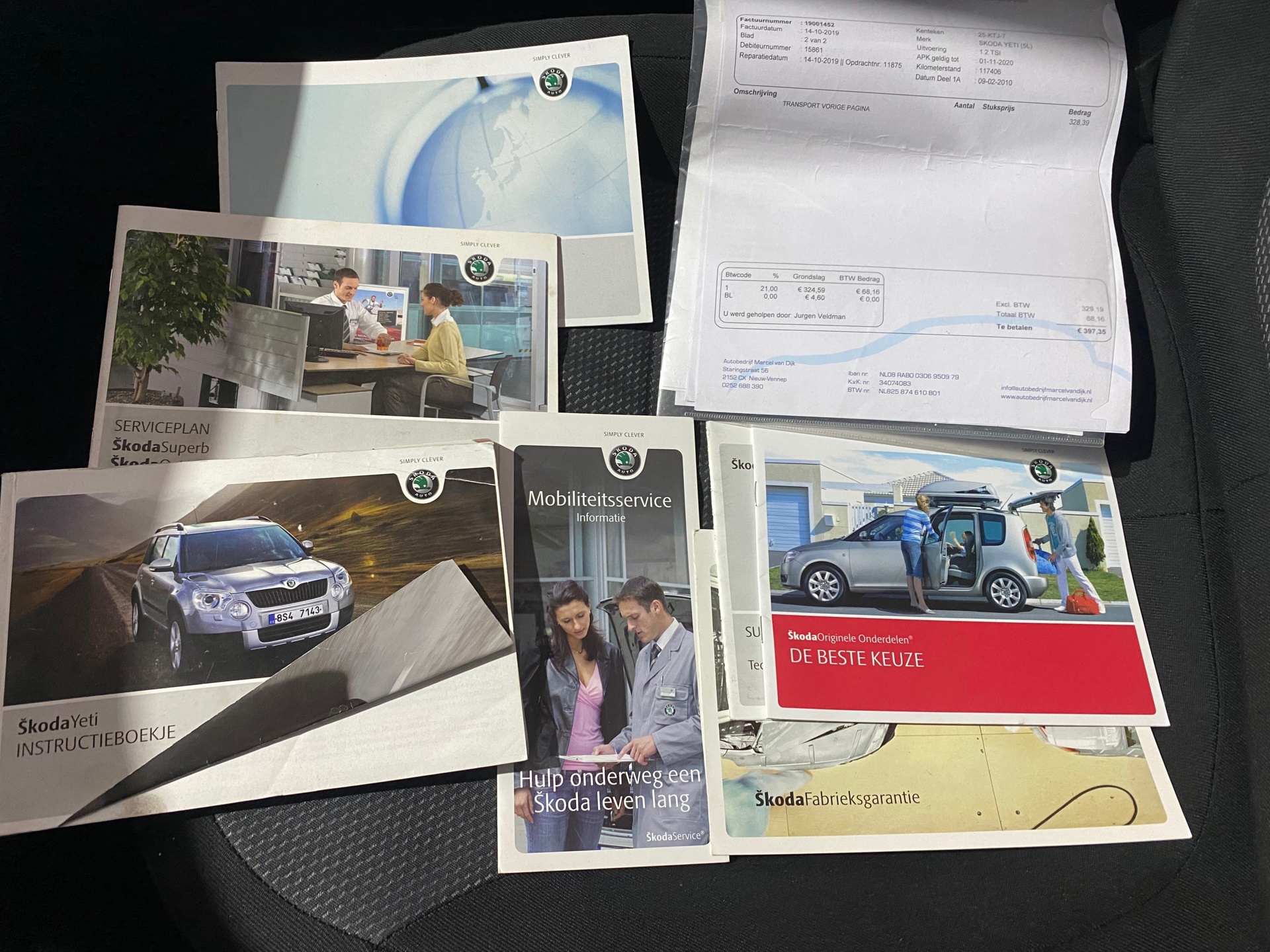Foto van Skoda Yeti