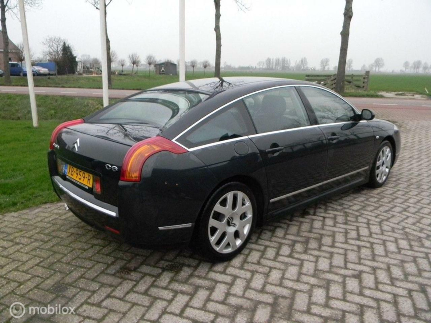 Citroen C6 2.7 HdiF V6 Exclusive Top diesel Lage km-stand 2007 - voorkant