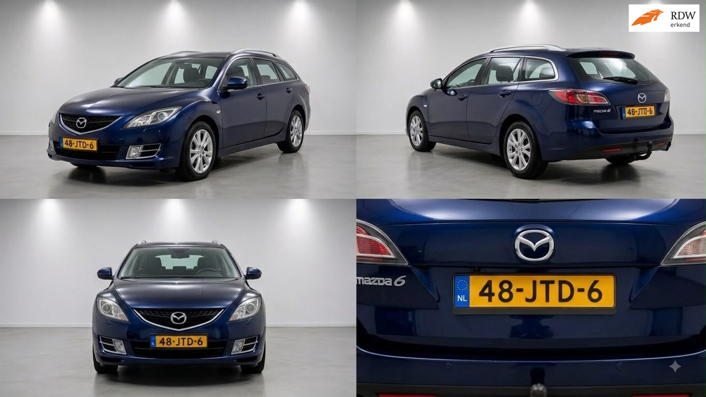 Mazda Mazda 6 1.8 Business | Loop op  3 Clinders | EXPORT 2009 - voorkant