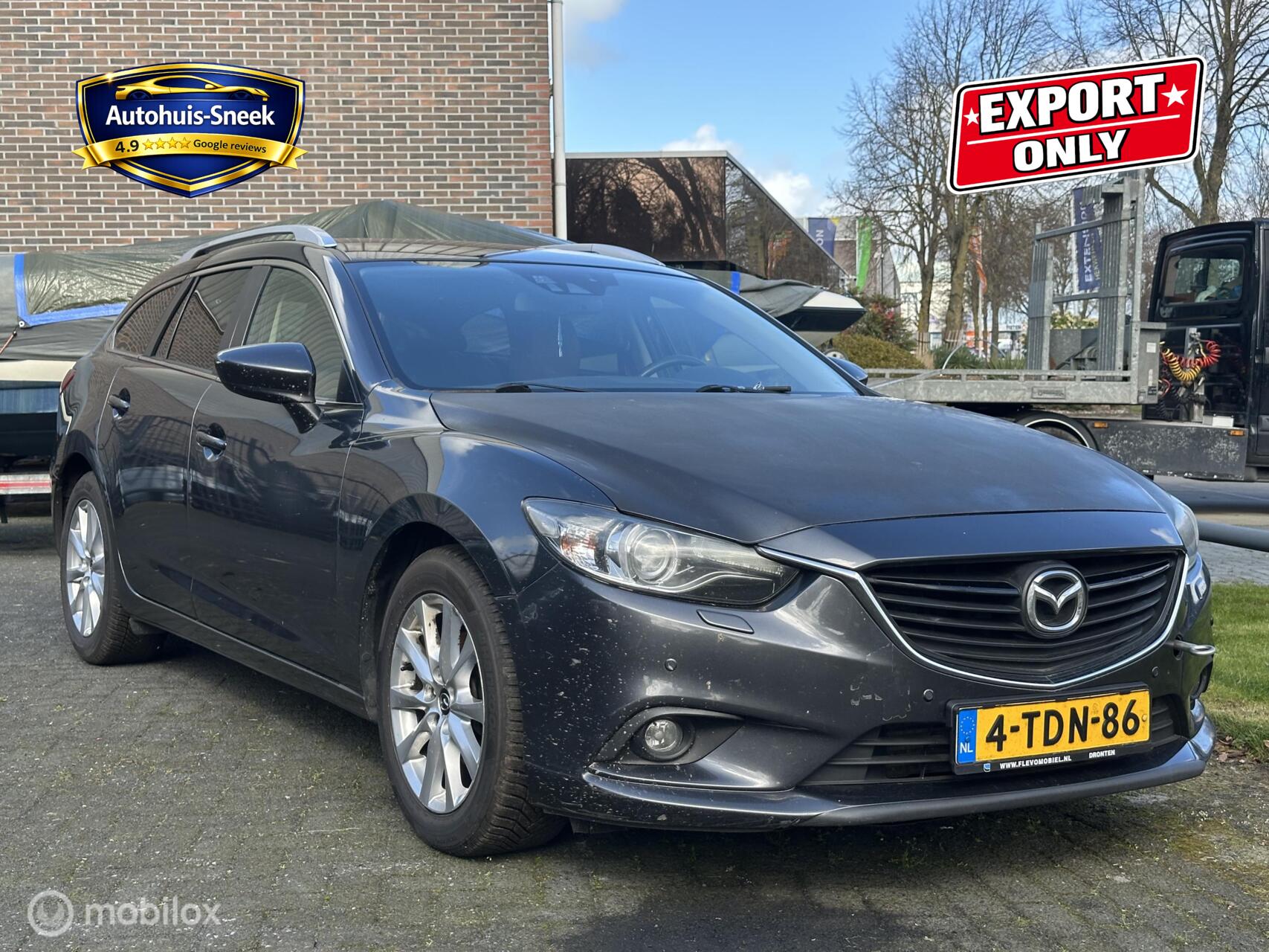 Mazda Mazda6 2.2D Skylease+ 2014 - voorkant