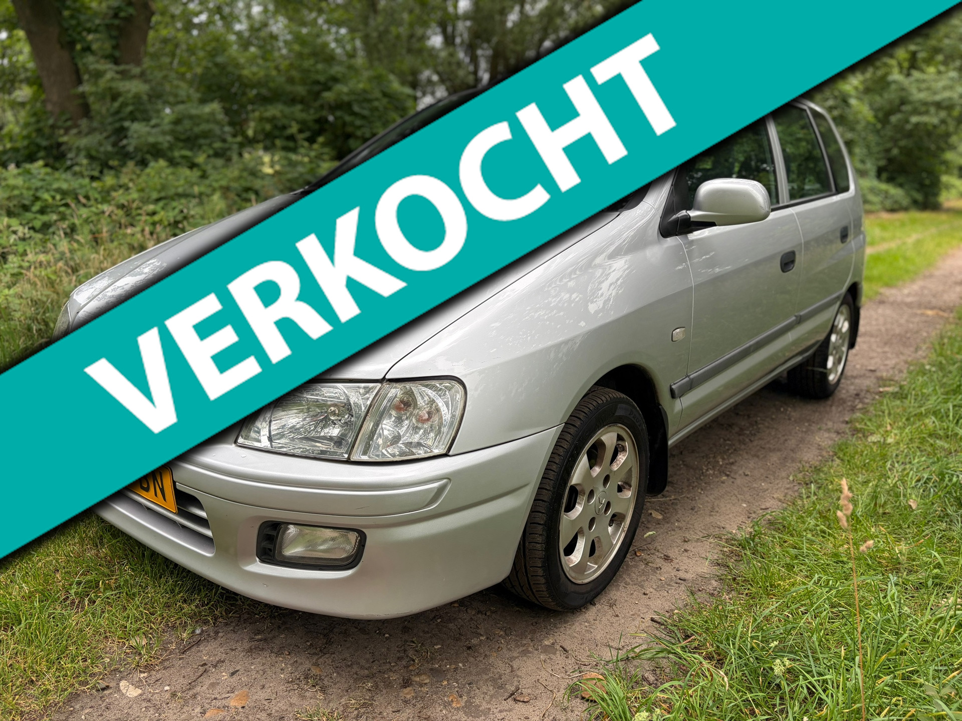 Mitsubishi Space Star 1.6 Diamond/ Airco/Elek.ramen/Nette auto! 2002 - voorkant