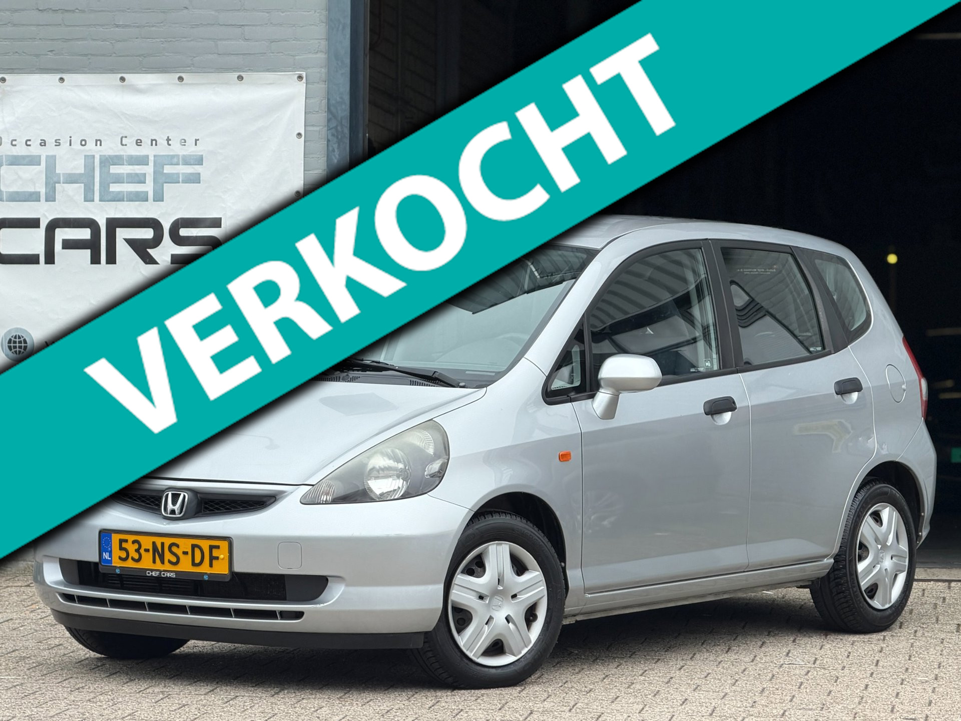 Honda Jazz 1.4|NAP|AUTOMAAT|AIRCO|PDC|DEALEROH|TOPSTAAT|3EIG! 2004 - voorkant