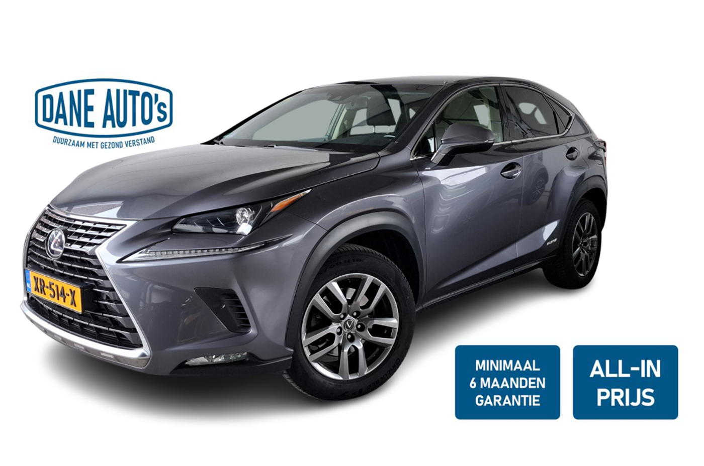 Lexus Lexus Nx300h 300h AWD Luxury Line | PANO | TREKHAAK - RIJKLAARPRIJS 2018 - voorkant