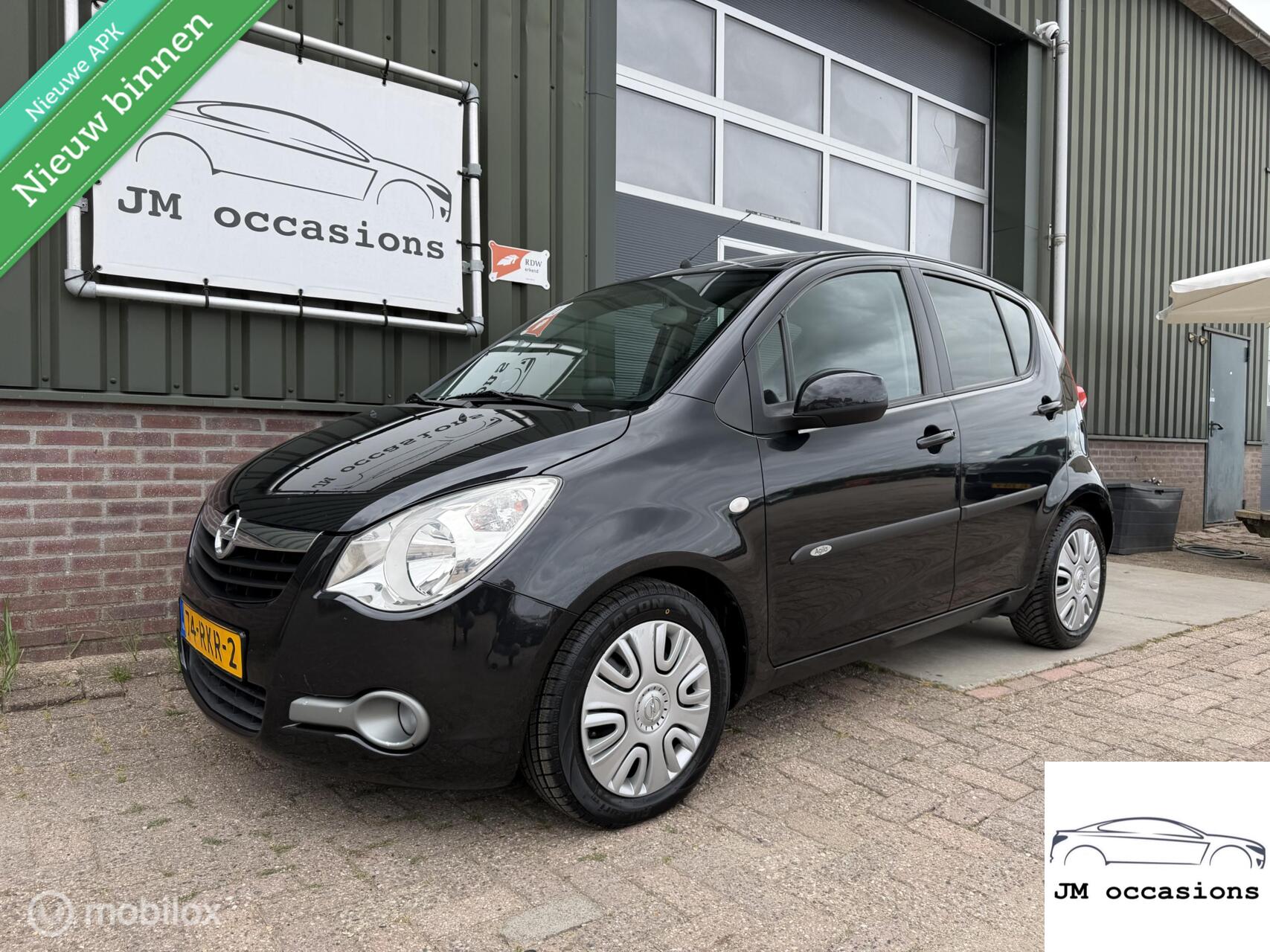 Opel Agila 1.2 Edition|Airco|CarPlay|Trekhaak|APK nieuw 9-27 2011 - voorkant