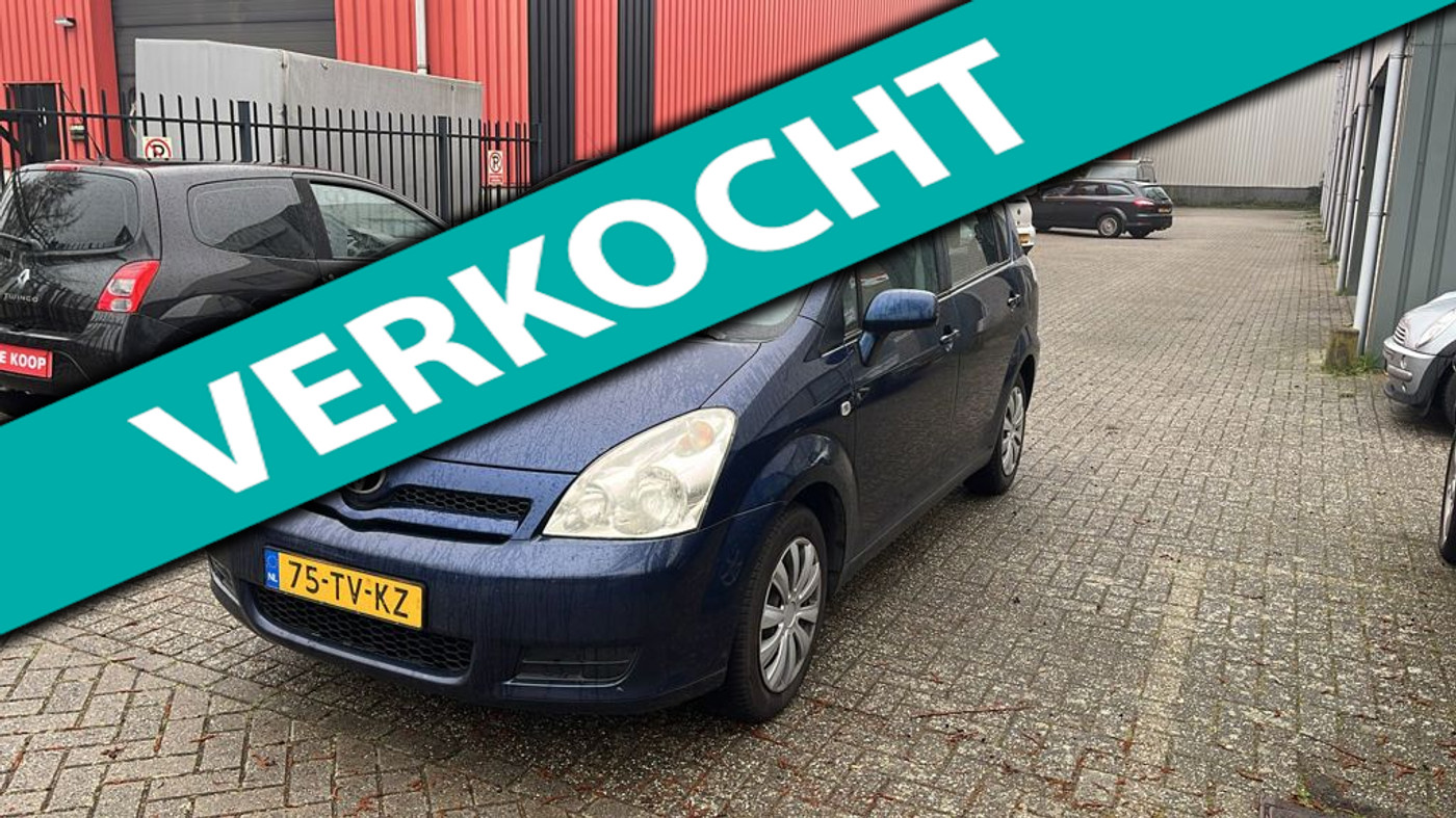 Toyota Toyota Corolla Verso 1.6 VVT-i Terra levering met nieuwe APK 2007 - voorkant