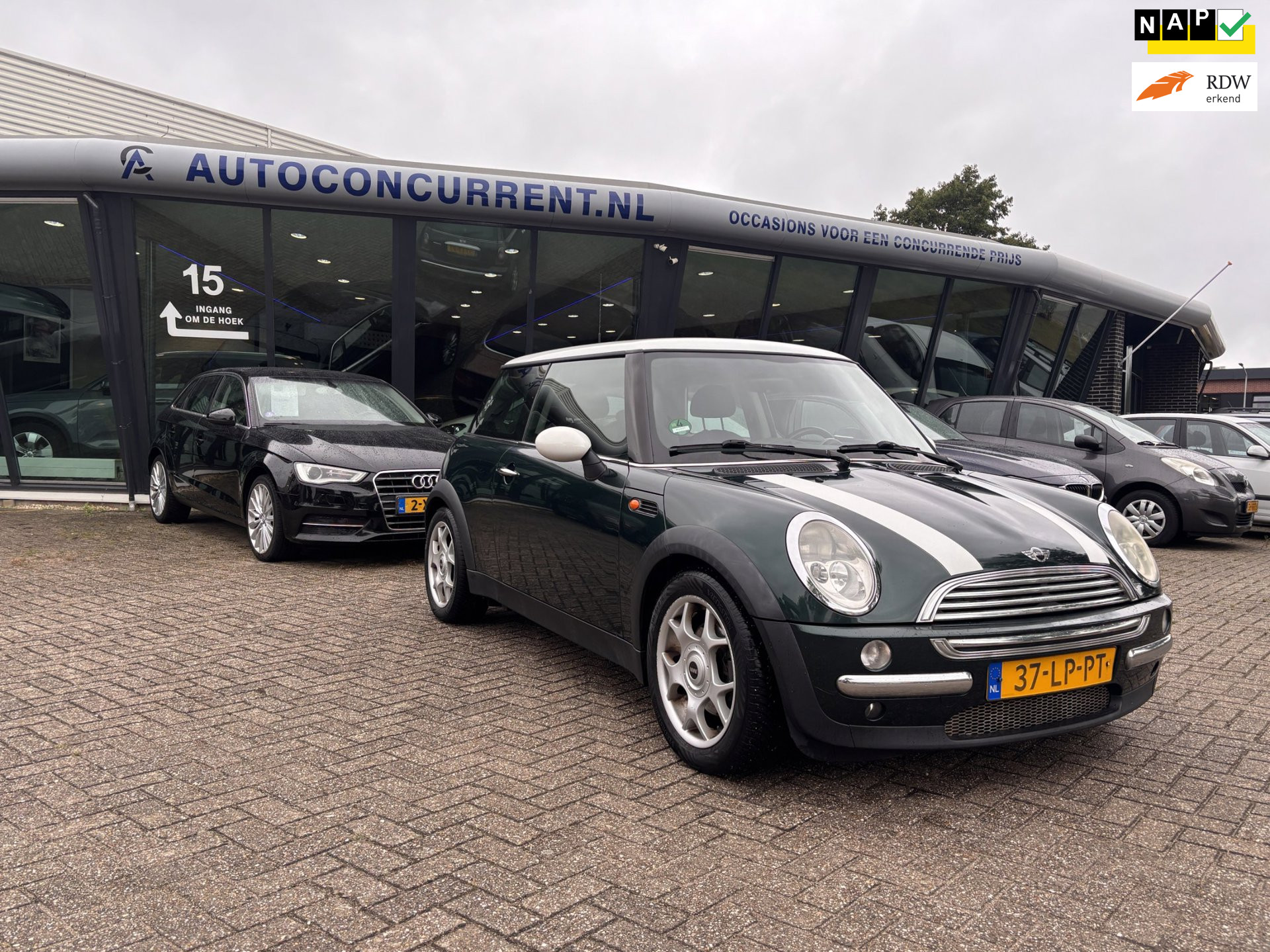 Mini Mini Cooper 1.6 Cooper Pepper, Airco, Nieuwe APK, Inruil mogelijk. 2003 - voorkant