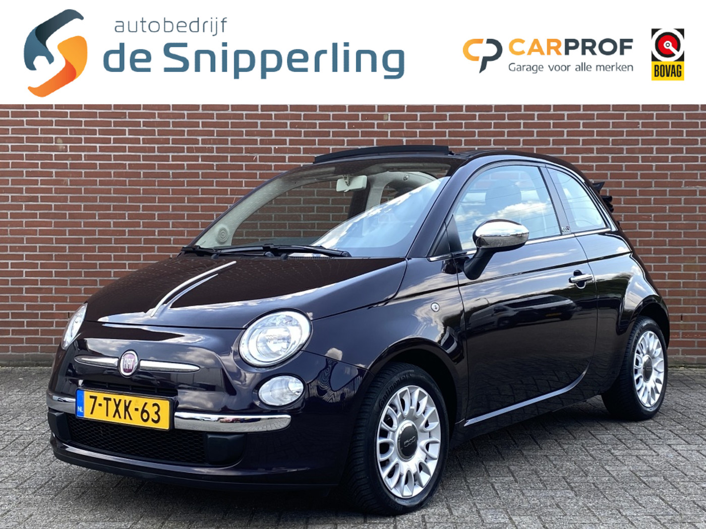 Fiat 500 0.9 TwinAir Turbo Easy 2014 - voorkant