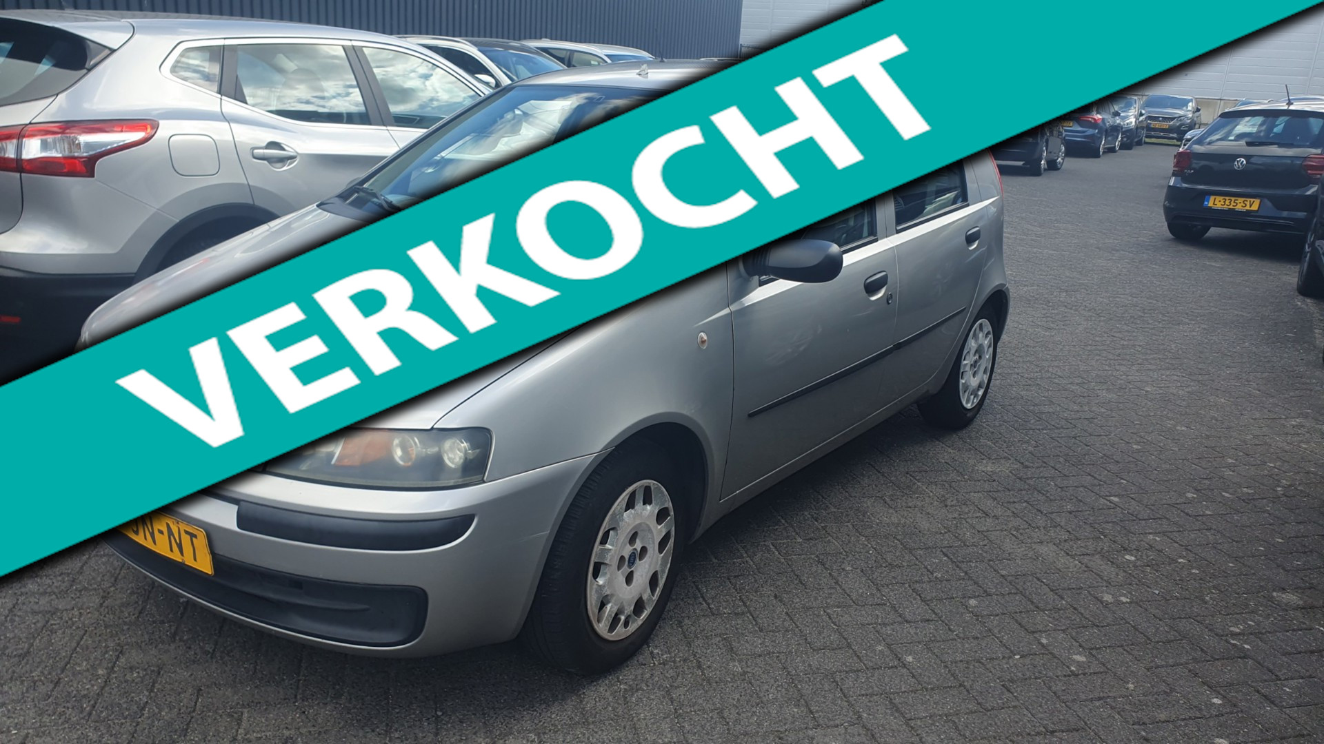 Fiat Fiat Punto 1.2-16V Dynamic Speedgear 2002 - voorkant