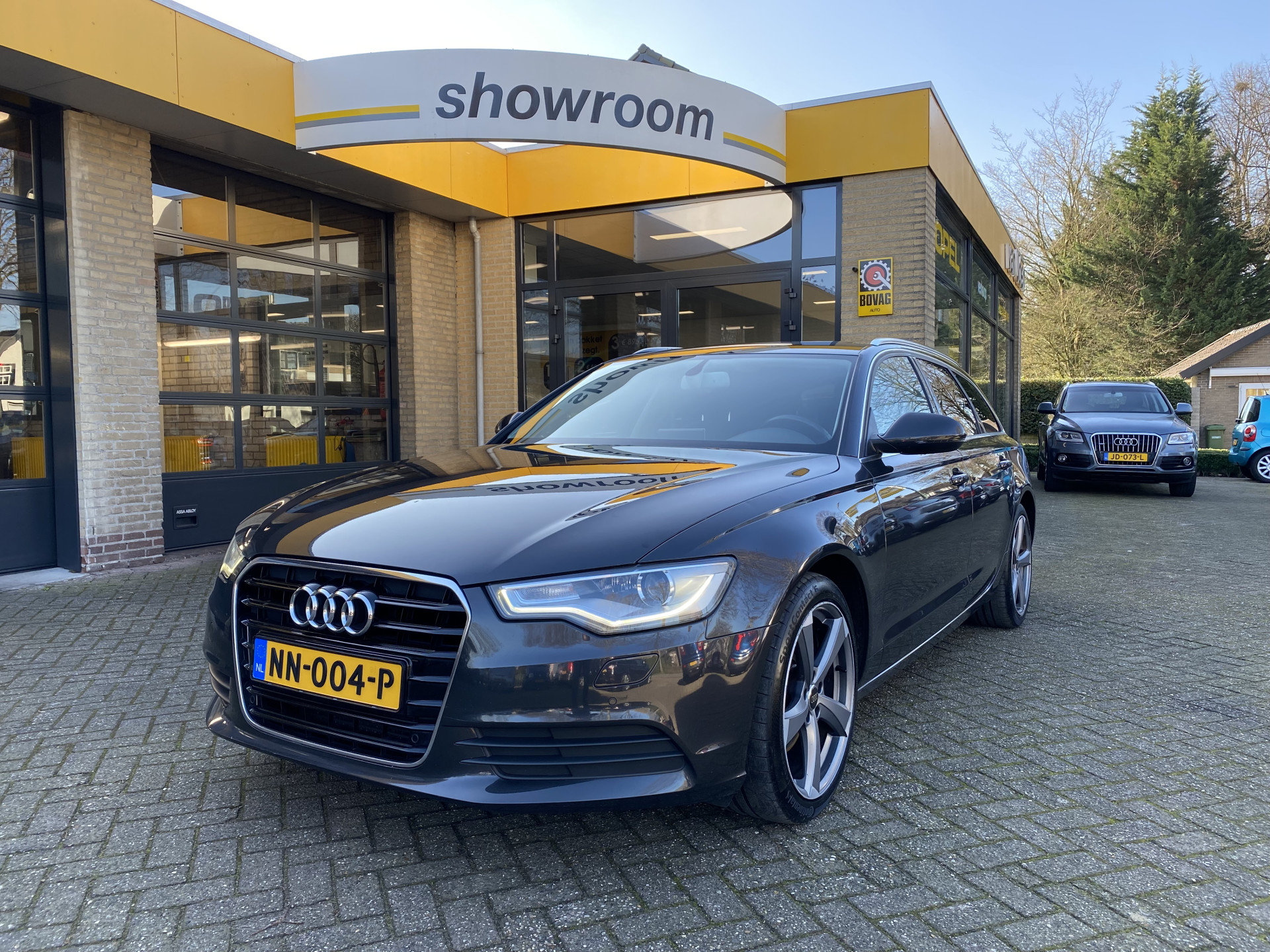 Audi A6 Avant 2.0 TDI Pro Line S Automaat Navi Leder 2013 - voorkant
