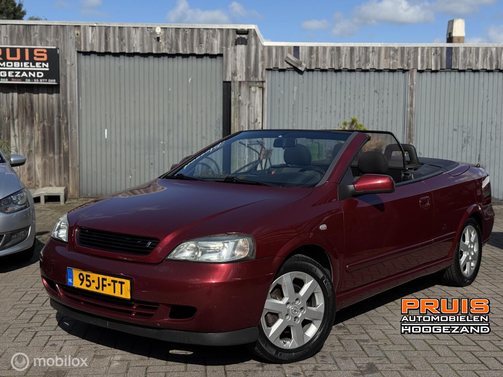 Opel Astra-g-cabrio 1.8-16V -BERTONE- Apk (08-2026) *INRUIL MOGELIJK* 2002 - voorkant