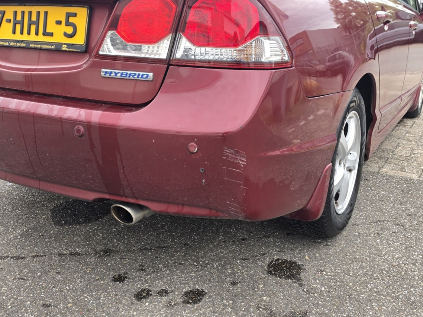 Foto van Honda Civic 4dr Hybrid