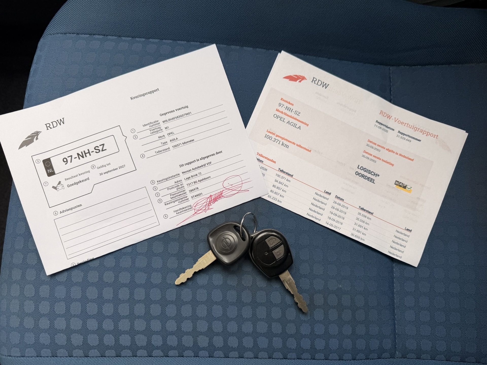 Foto van Opel Agila