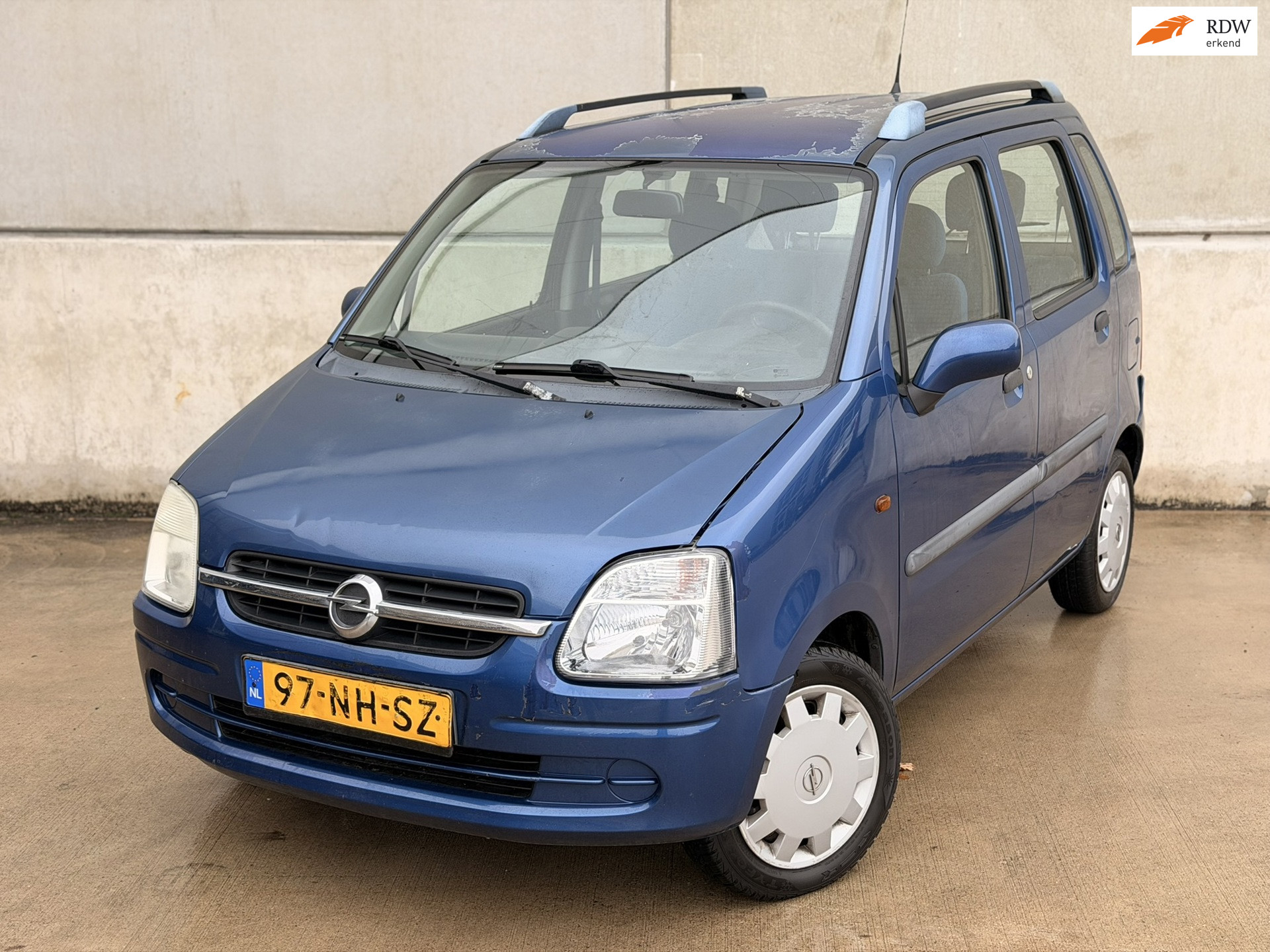 Opel Agila 1.2-16V Color Edition Ori NL NAP Nieuwe APK! 2003 - voorkant