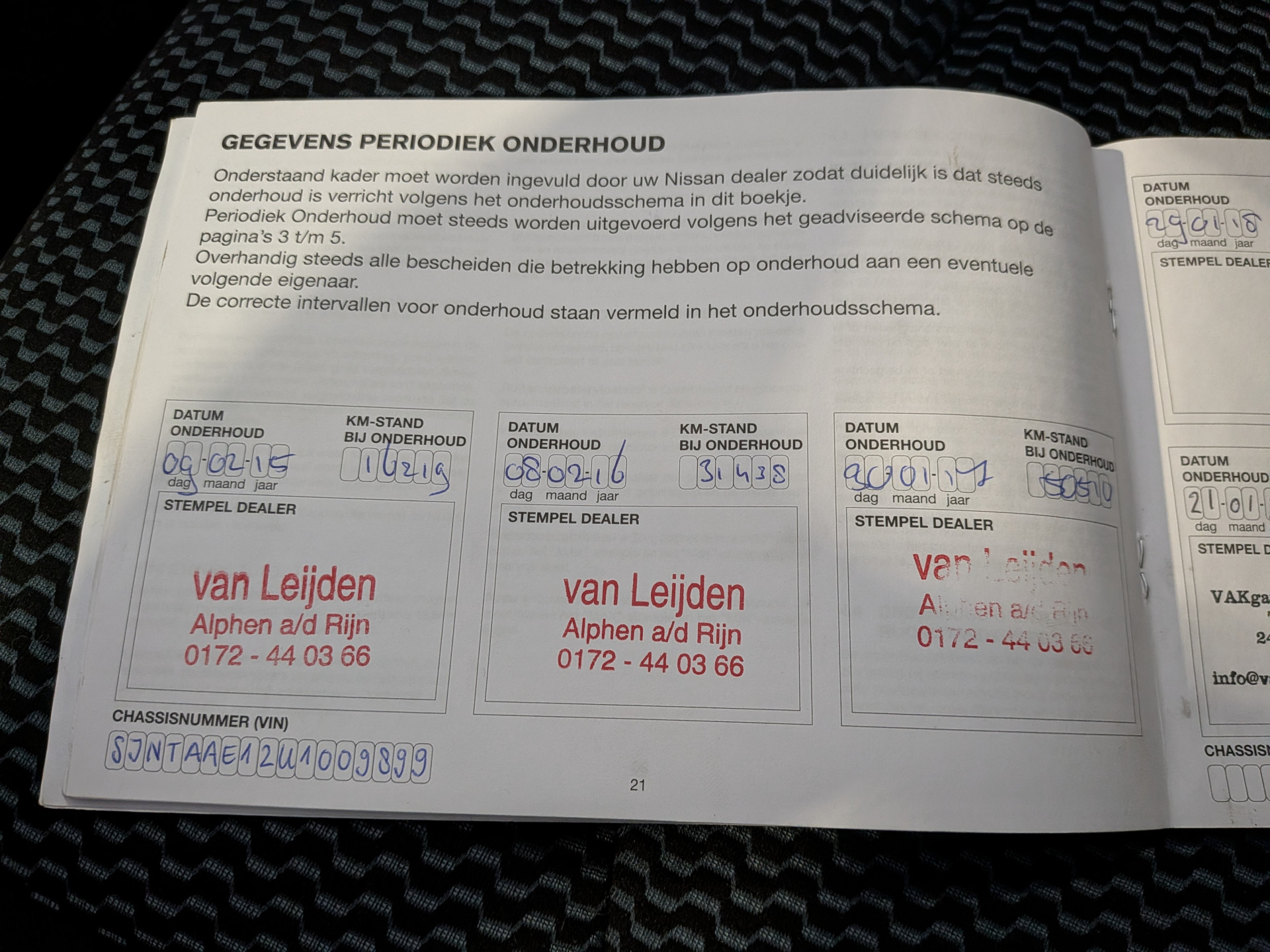 Foto van Nissan Nissan Note
