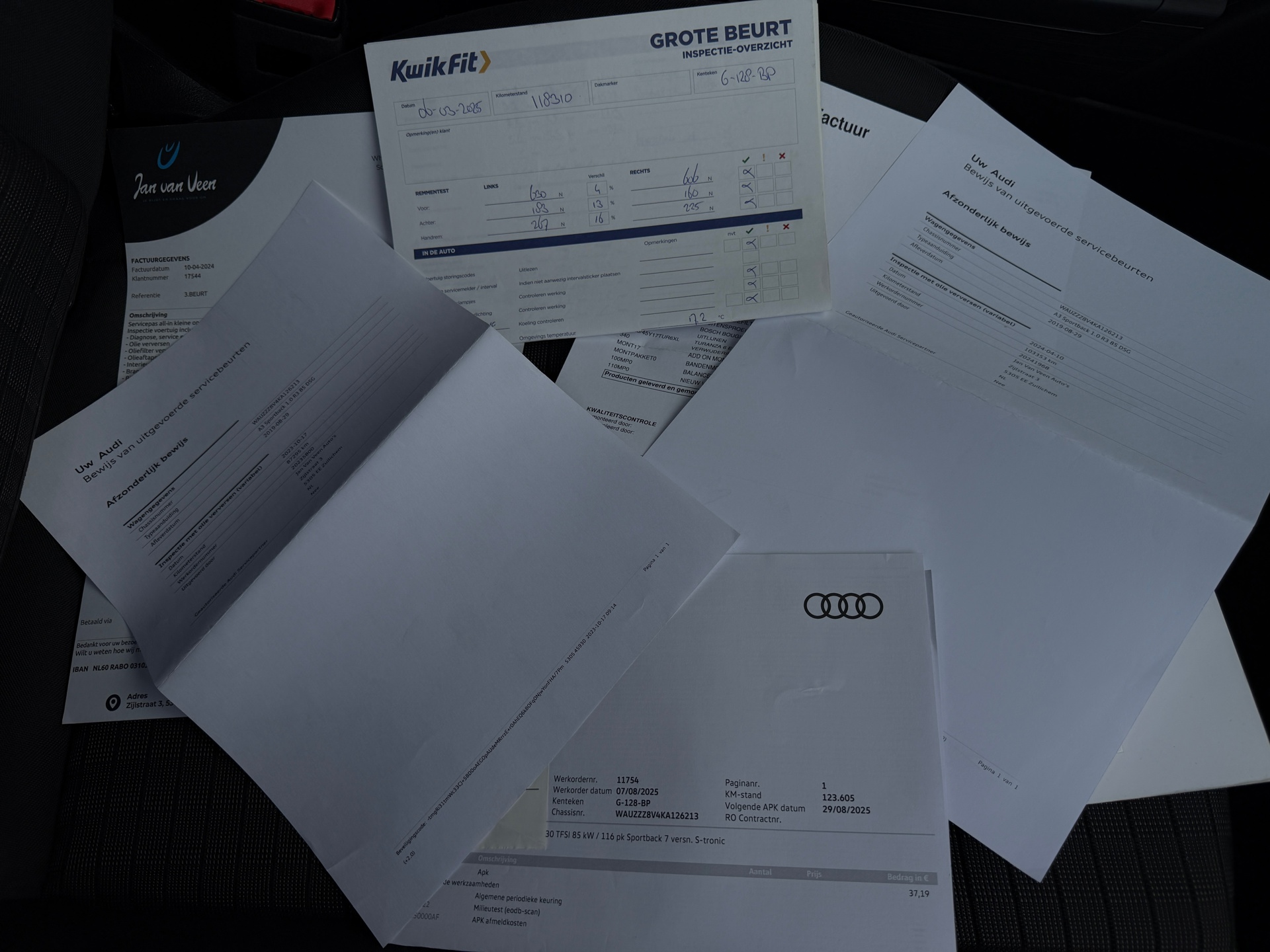 Foto van Audi A3 Sportback