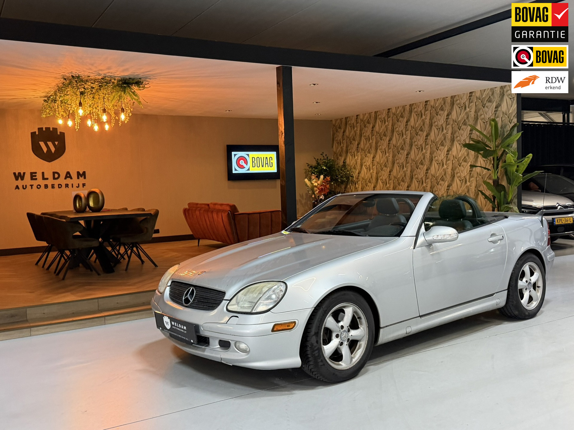Mercedes-Benz SLK 320 320 Airco Cabriolet Leder Memory Xenon Apk 2001 - voorkant
