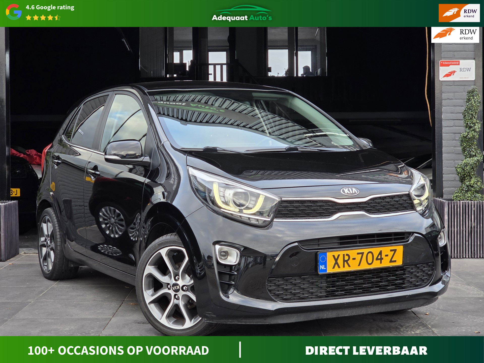 Kia Picanto 1.0 CVVT DesignEdition|Carplay|Camera|Cruise|NAP 2019 - voorkant
