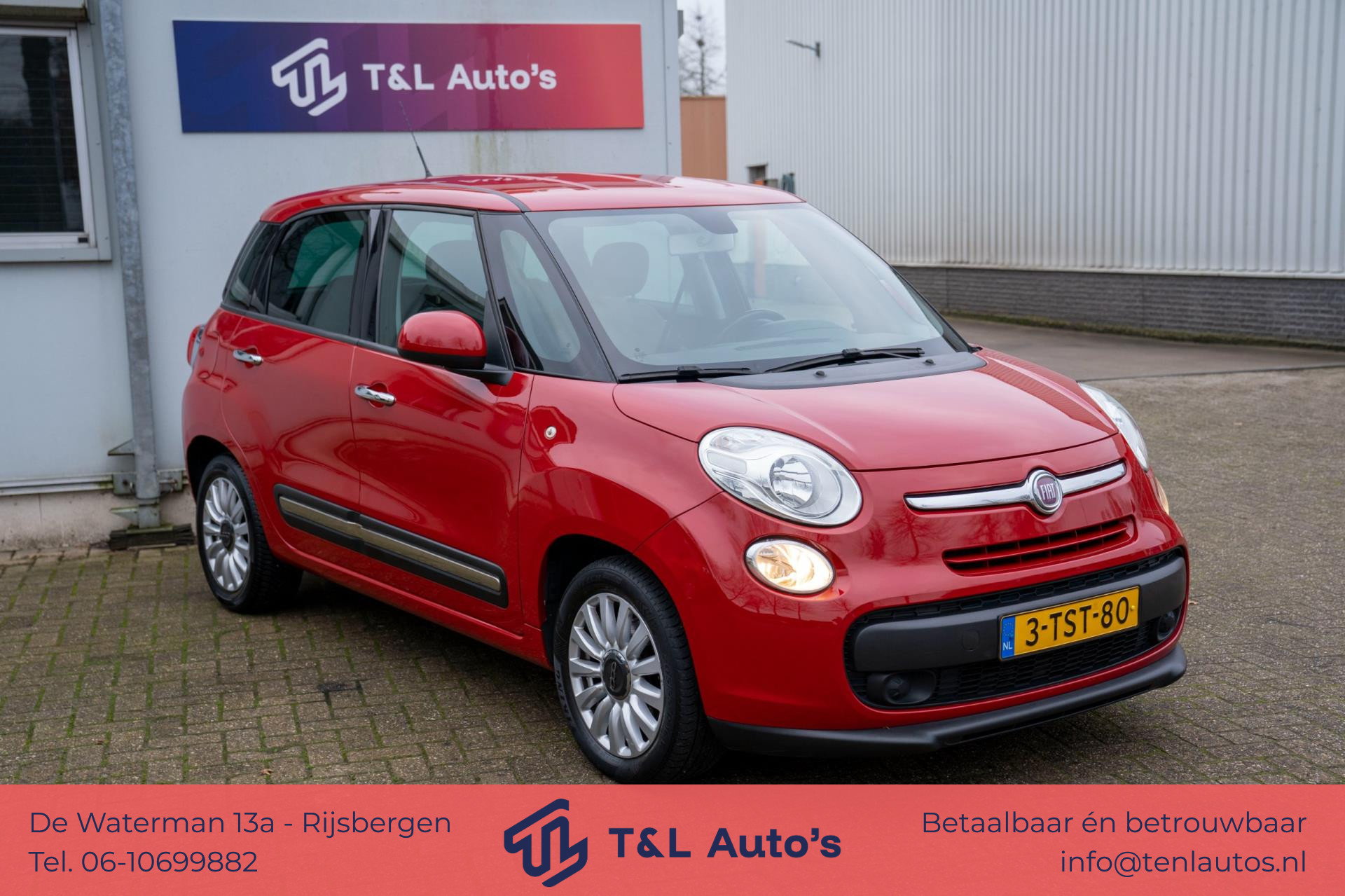 Fiat Fiat 500l 0.9 TwinAir Easy Eco 2014 - voorkant