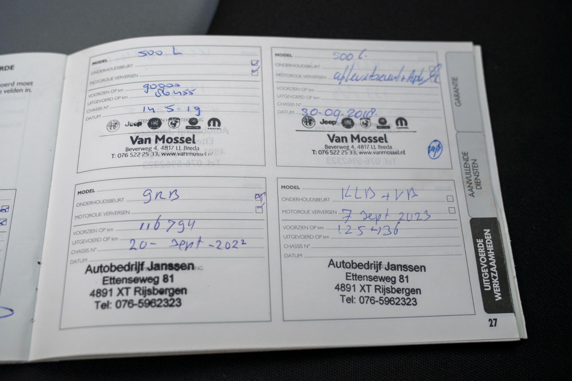 Foto van Fiat Fiat 500l