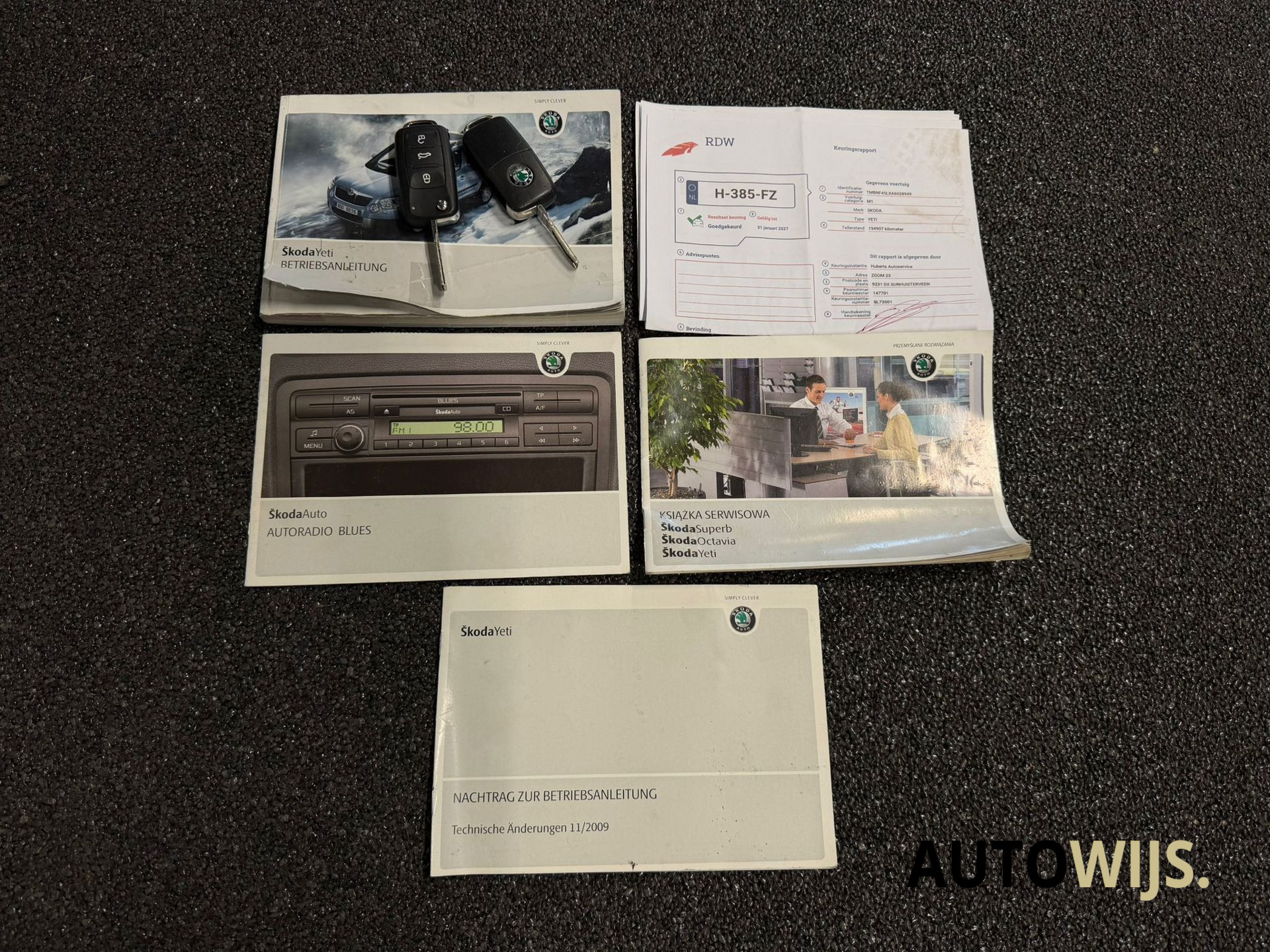 Foto van Skoda Yeti