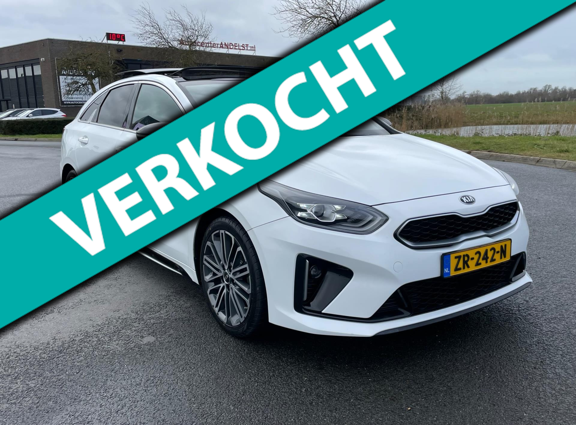 Kia Proceed 1.4 T-GDI GT-PlusLine, Aut, Acc, Schuifdak, Stoel-/stuurverw, Cam, Led, Keyless, Geen import, Nap, Goed oh! 2019 - voorkant