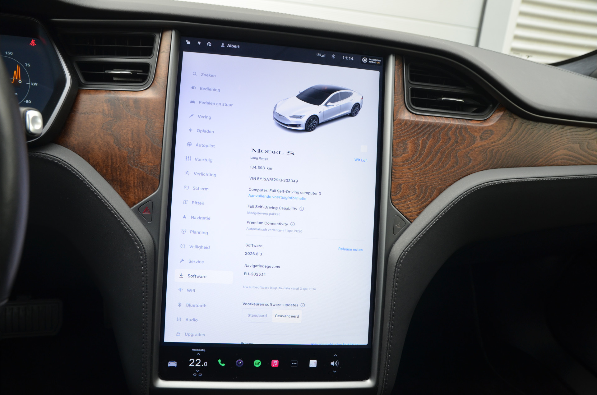 Foto van Tesla Model S