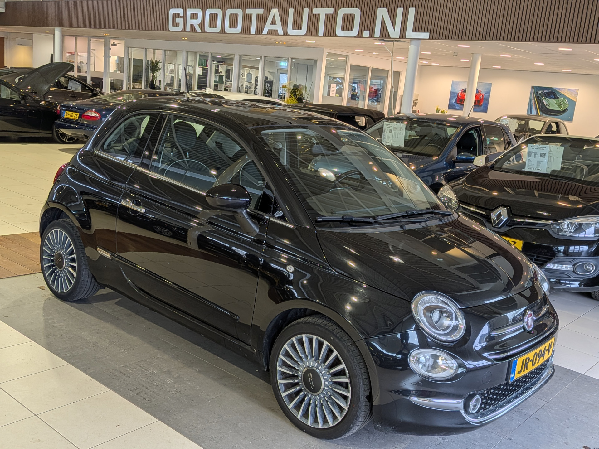 Fiat 500 0.9 TwinAir Rock Millionaire 2016 - voorkant