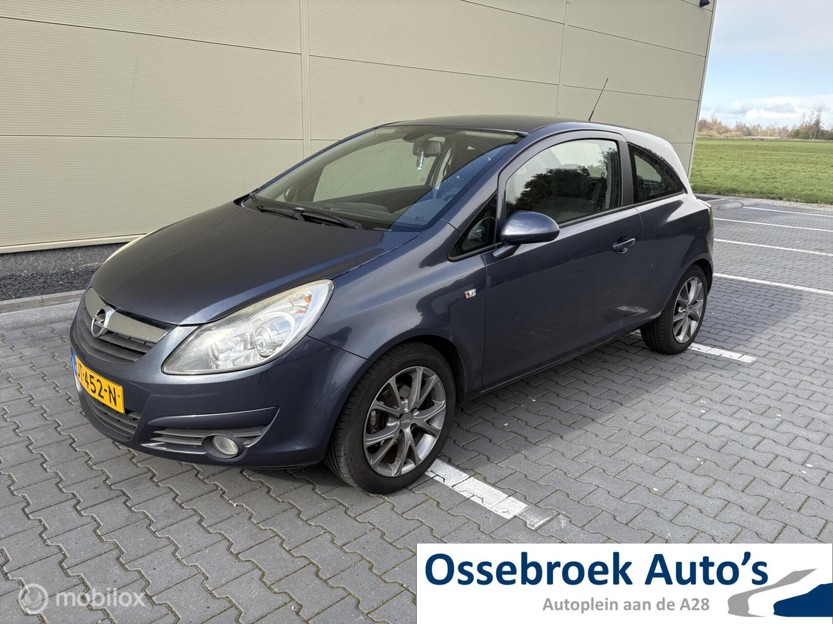 Opel Corsa 1.2-16V 3drs Business Airco 215dkm 2009 2009 - voorkant